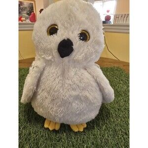 Wizarding World Harry Potter Hedwig Owl 12" White Plush Stuffed Animal Just Play